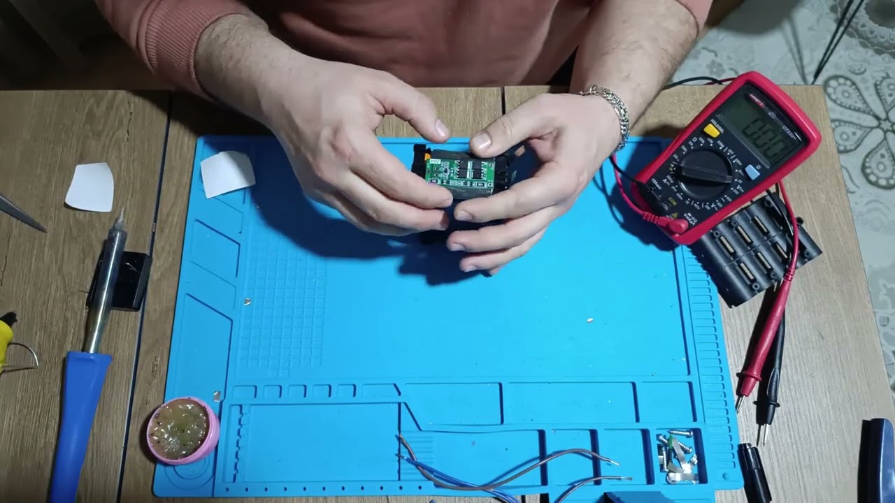 Akülü Araba pili yaptık 6 volt Lityum 2s5p