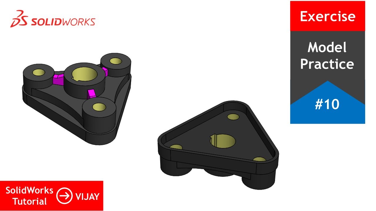 SolidWorks | 10 | Exercise Model