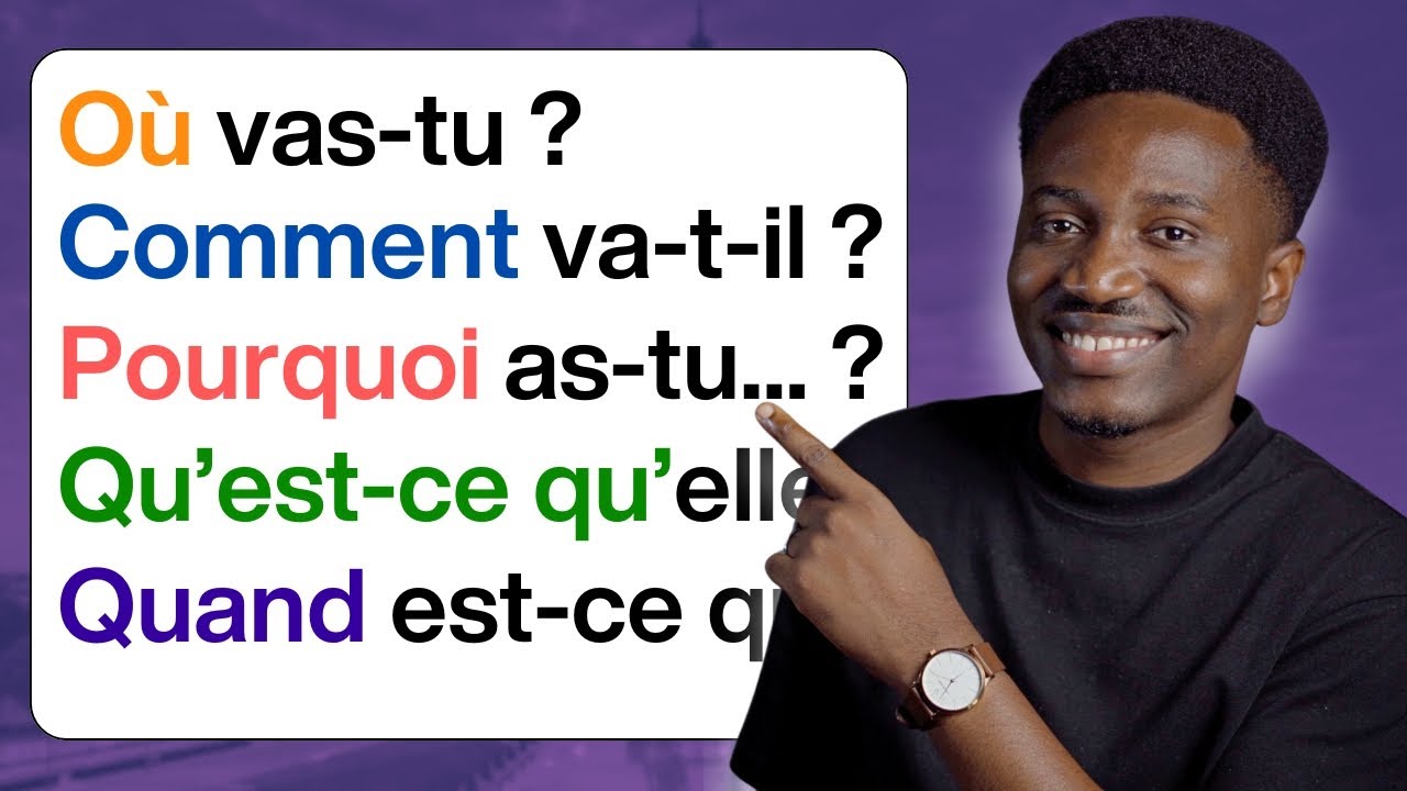 How to ask questions in French
