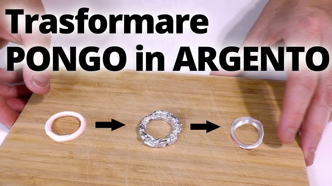 Trasformare PONGO in ARGENTO con Silver Clay! - Leggi commenti... 😮😮