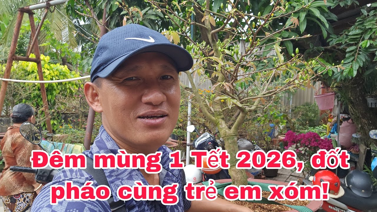 Đêm Mùng 1 Tết 2026, đốt pháo hoa cùng trẻ em ở xóm!