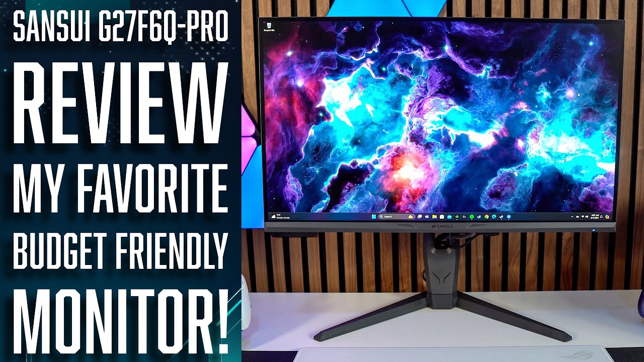 Sansui G27F6Q-PRO Review - My Favorite Budget Friendly Monitor!