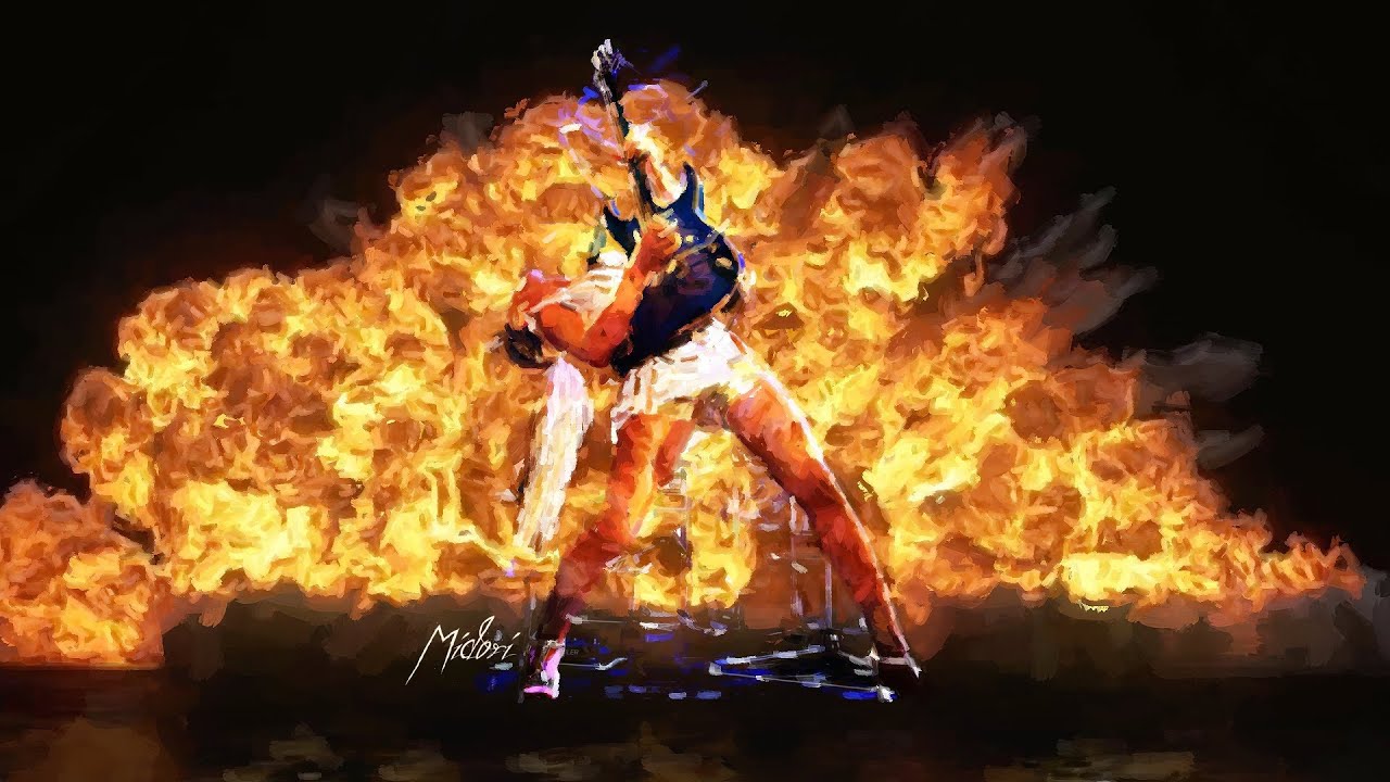 Lovebites MIDORI Break The Wall solo 💚💚💚🎸