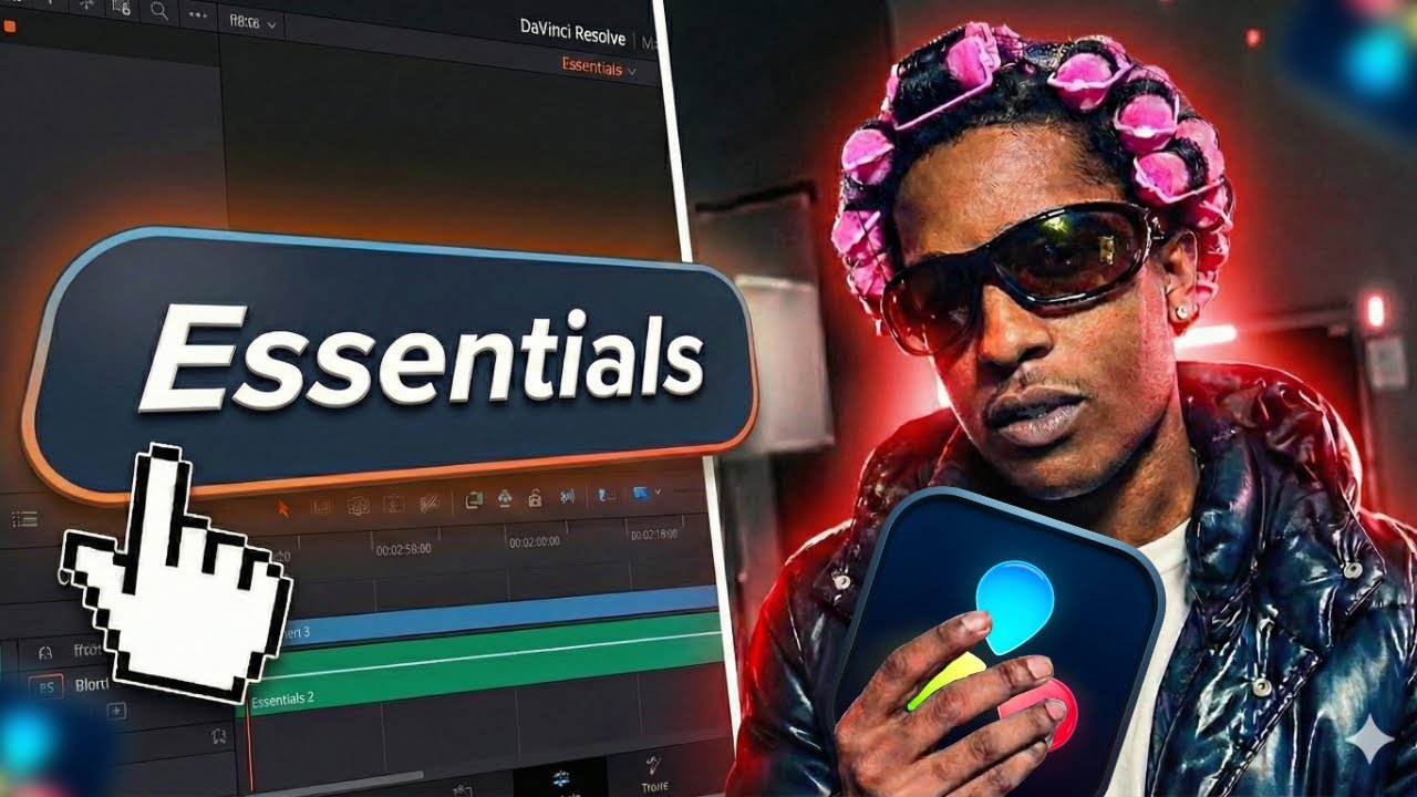 Этот базовый комплект включает DaVinci Resolve (мое секретное оружие).