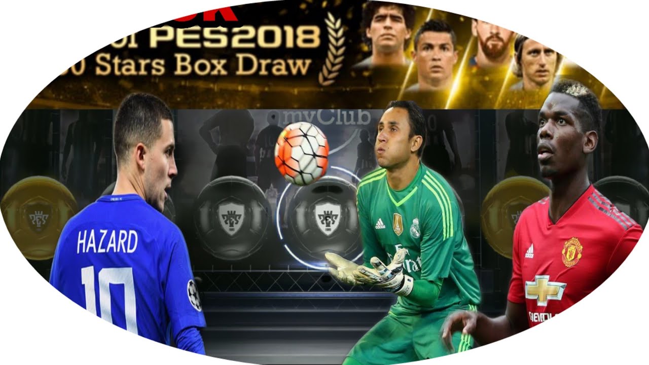 Best of pes2018 180 stars box draw black ball trick PES2018 mobile(first touch)