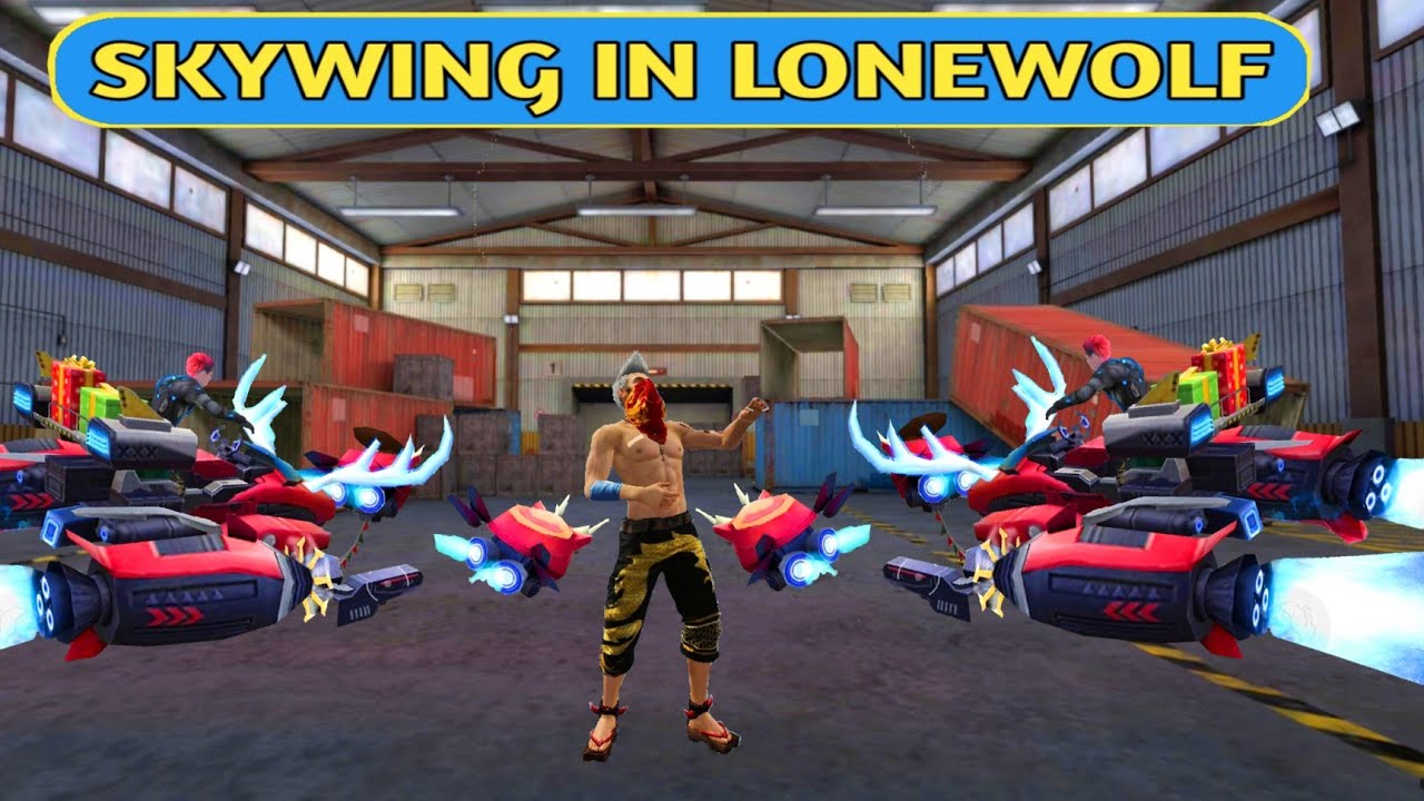 LONE WOLF MODE SKY WING ENTER TRICK | Top 5 Tricks In Free Fire After Update | MG Lusfr