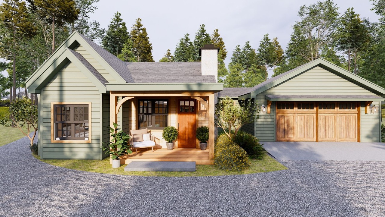 Oh My Heart… This Cozy Cottage Under 1000 Sq Ft Is Pure Sweetness