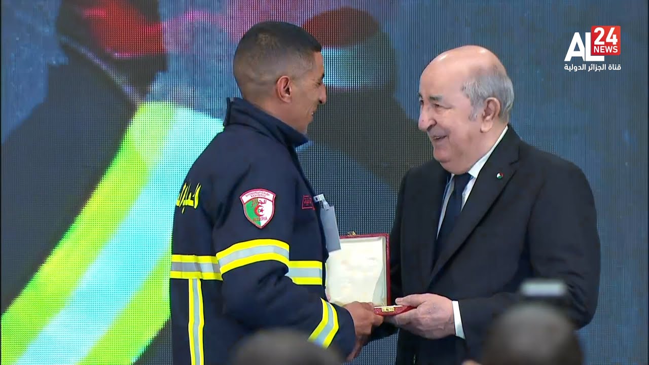 الرئيس الجزائري يكرم فرق الإنقاذ المشاركة في جهود الإغاثة إثر زلزال تركيا وسوريا