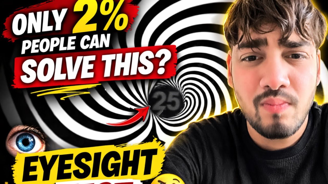 only 2% people can solve this? eyesight illusion day 3