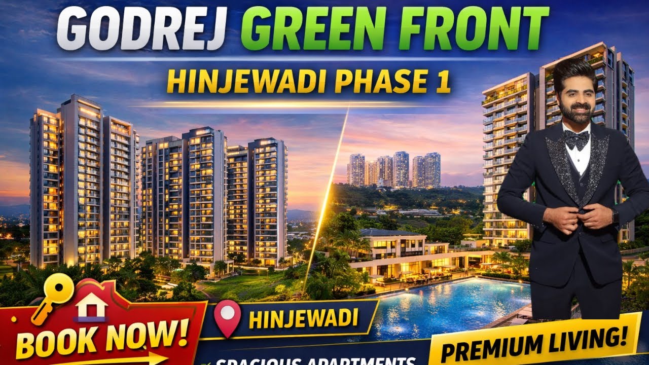 Godrej Green Front Hinjewadi Phase 1 | Premium Apartments Near IT Park | Best Investment in Pune 🚀🏢