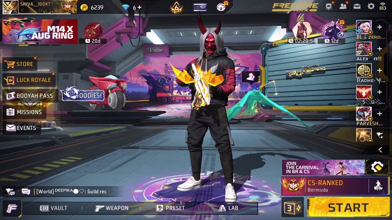 🌿FREE FIRE LIVE🌿NEW SEASON NO BR PUSH TO TOP 1 🎮🎯- Garena Free Fire? #shortlive #freefire #live