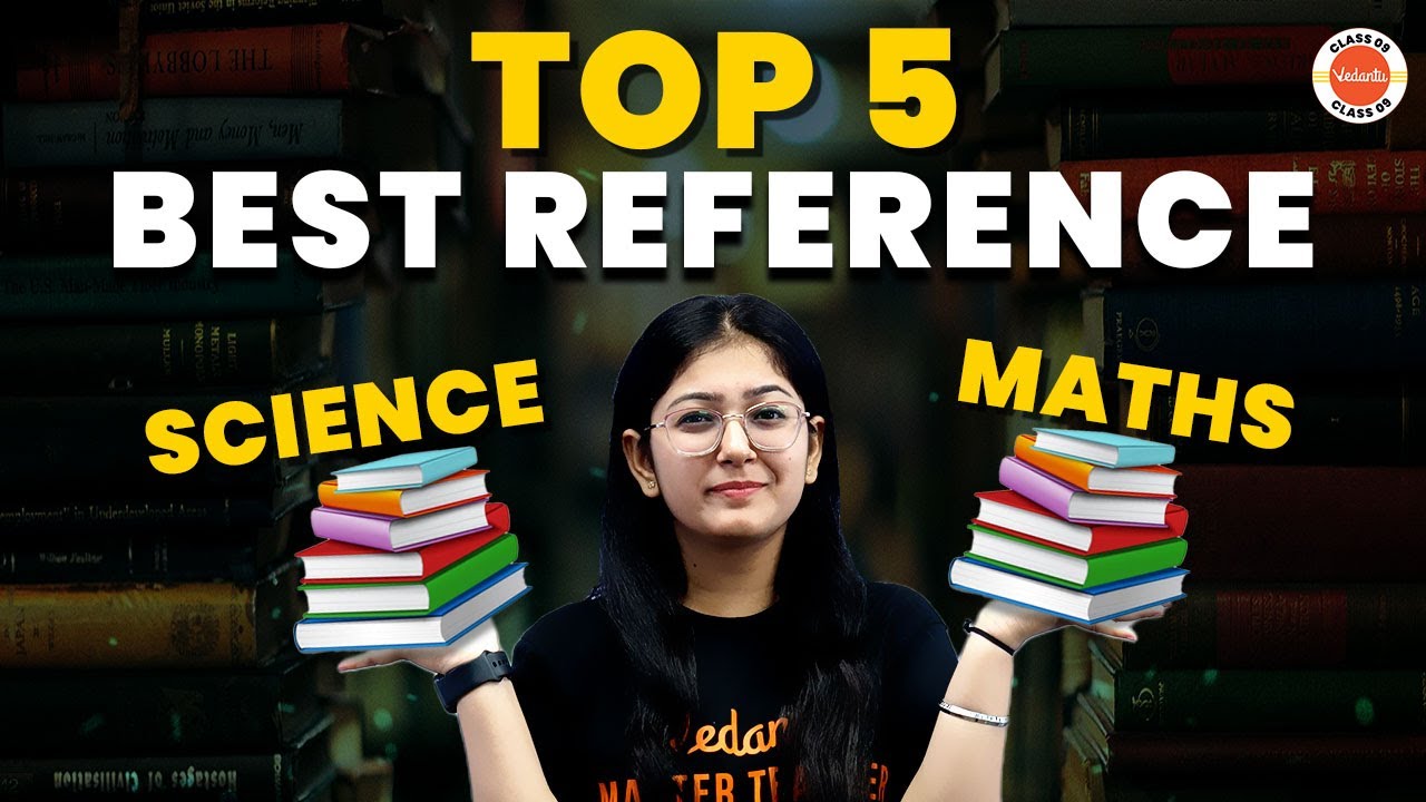 Best Reference Books📚 for Class 9 Science and Maths Students | CBSE 2024 | Khushboo Ma'am Vedantu