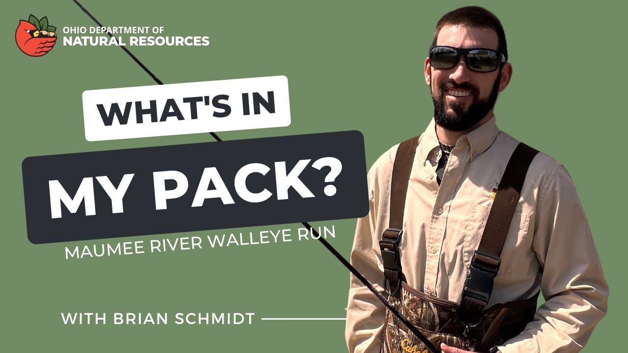 What's in My Pack? The Maumee River Walleye Run with Brian Schmidt