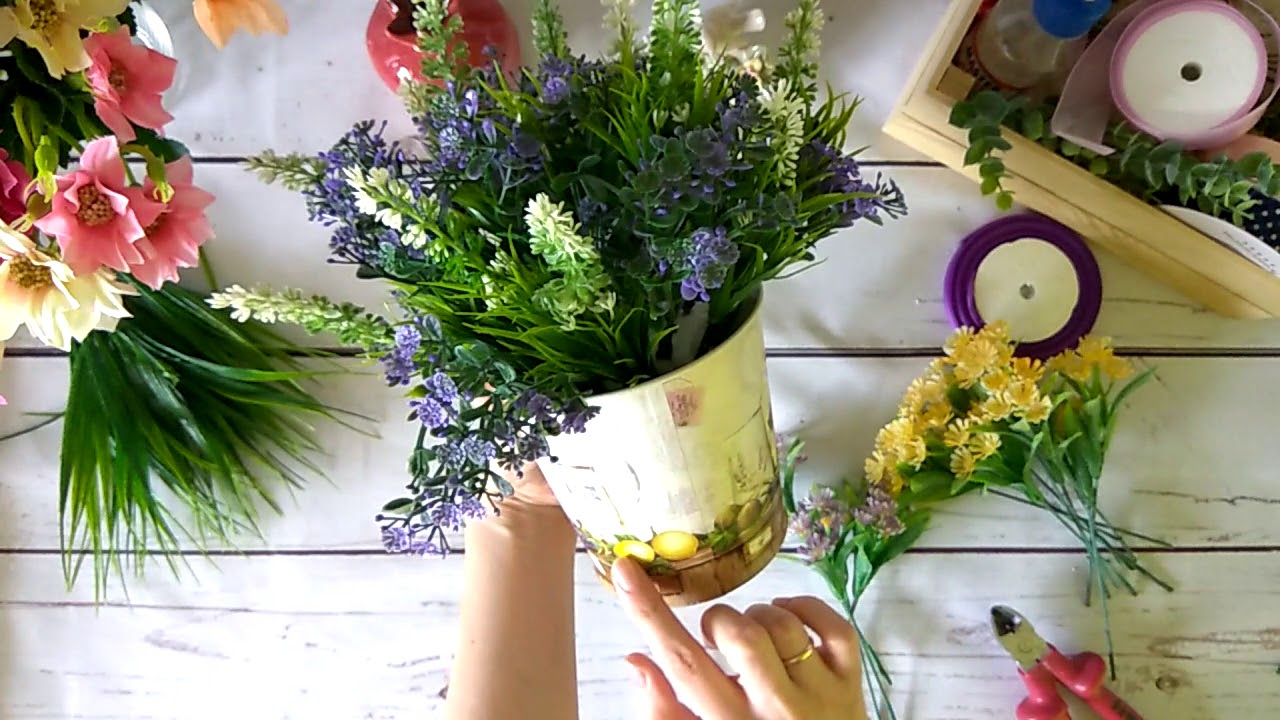 Мастерская Альфии 🌸 Цветочная композиция из полевых цветов