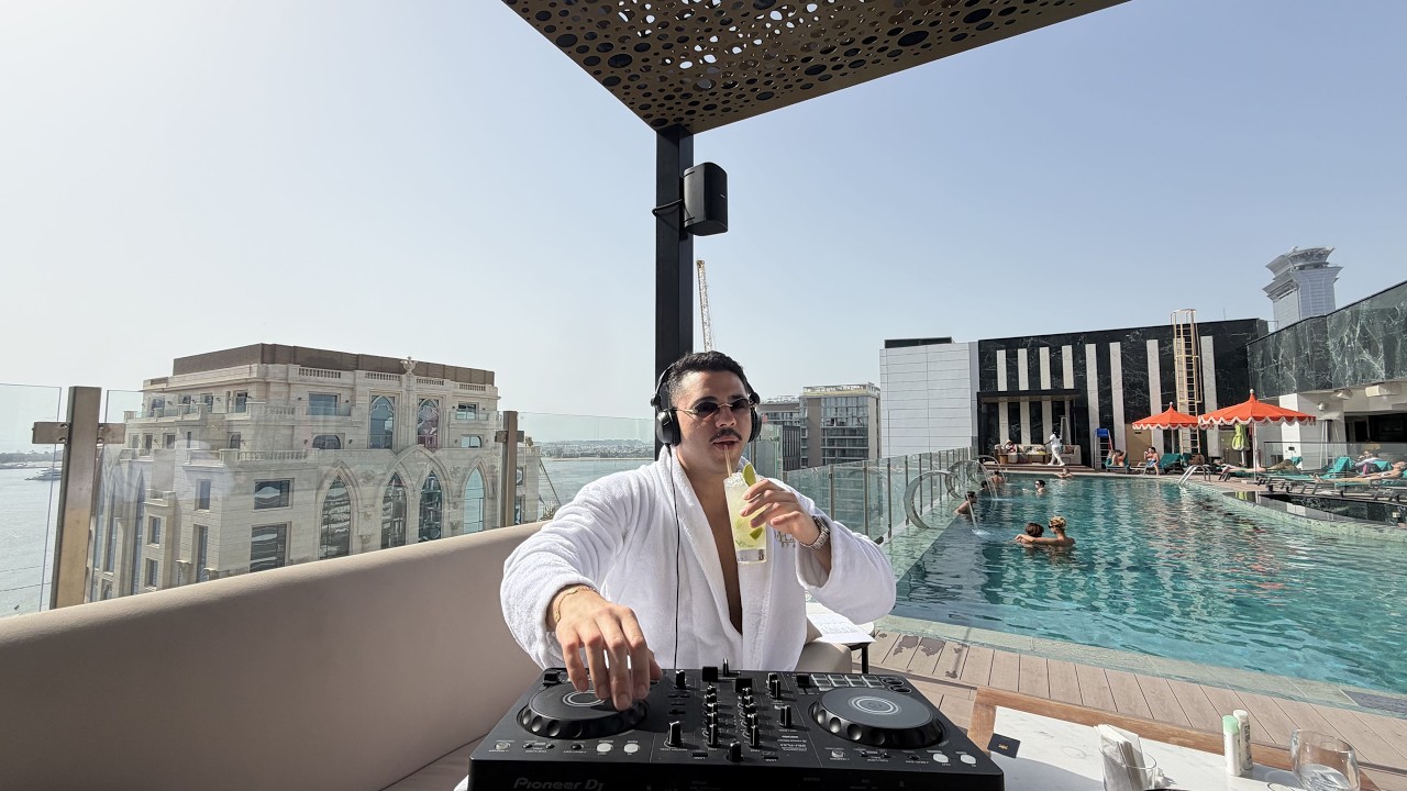 Dubai rooftop pool chill house | afro & brazilian house