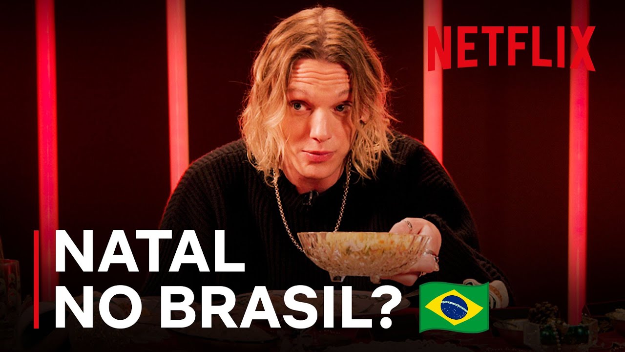 Ceiando no Natal com Jamie Campbell Bower | Stranger Things | Netflix Brasil