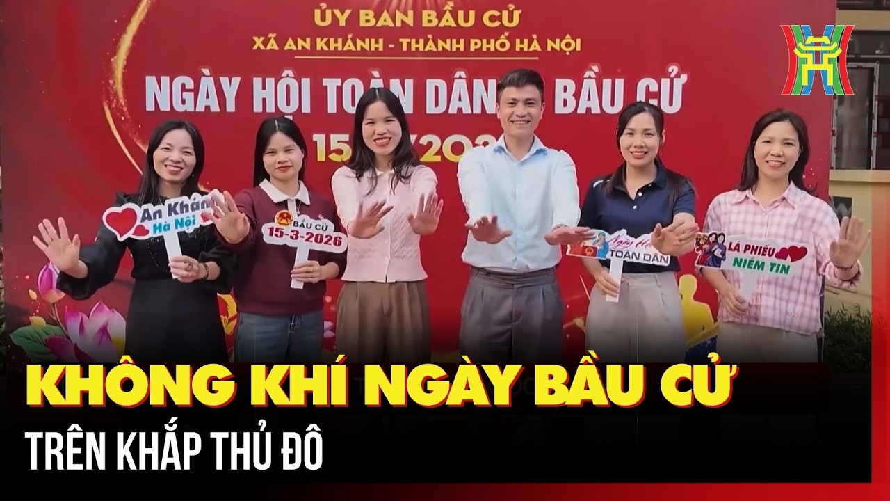 Không khí ngày bầu cử trên khắp Thủ đô | Tin tức