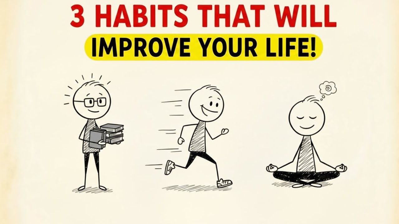 3 Habits That Will Improve Your Life (Start Tomorrow)