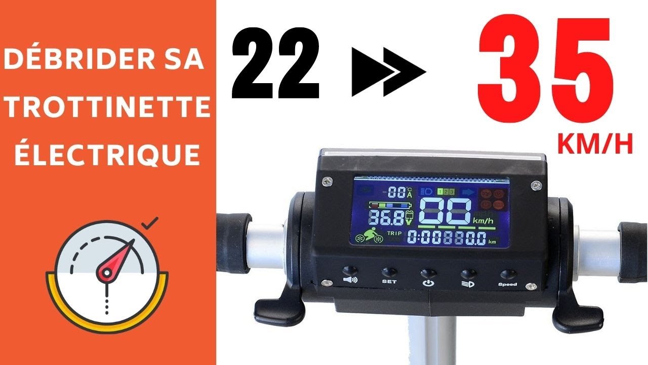 Débrider sa trottinette électrique : GoRide, Kugoo, UrbanGlide, Evercross, Neoride, TaTrott ...