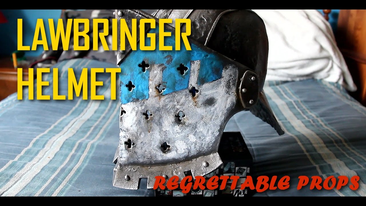 HOW TO: For Honor Costume ( Lawbringer Helmet )