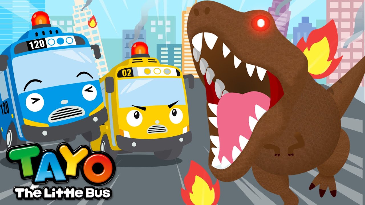 Ayo, Tim Penyelamat Dino! | RESCUE TAYO | Lagu Tim Penyelamat Anak | Tayo Indonesia