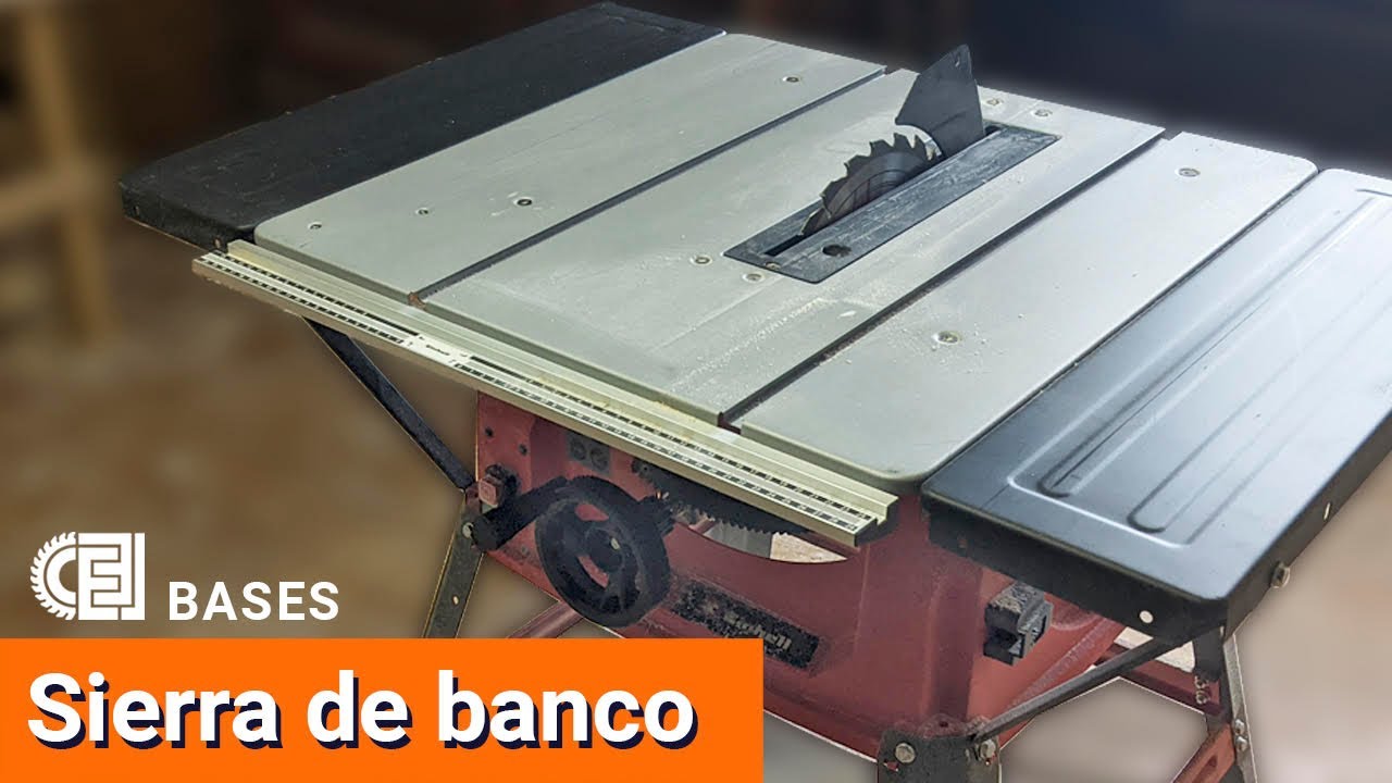 Sierra de mesa / Sierra de banco para Principiantes