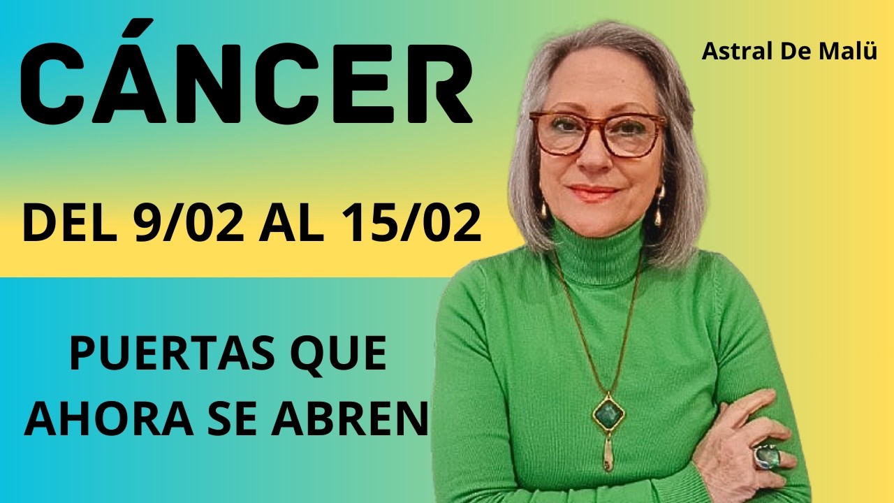 CÁNCER /PUERTAS QUE AHORA SE ABREN