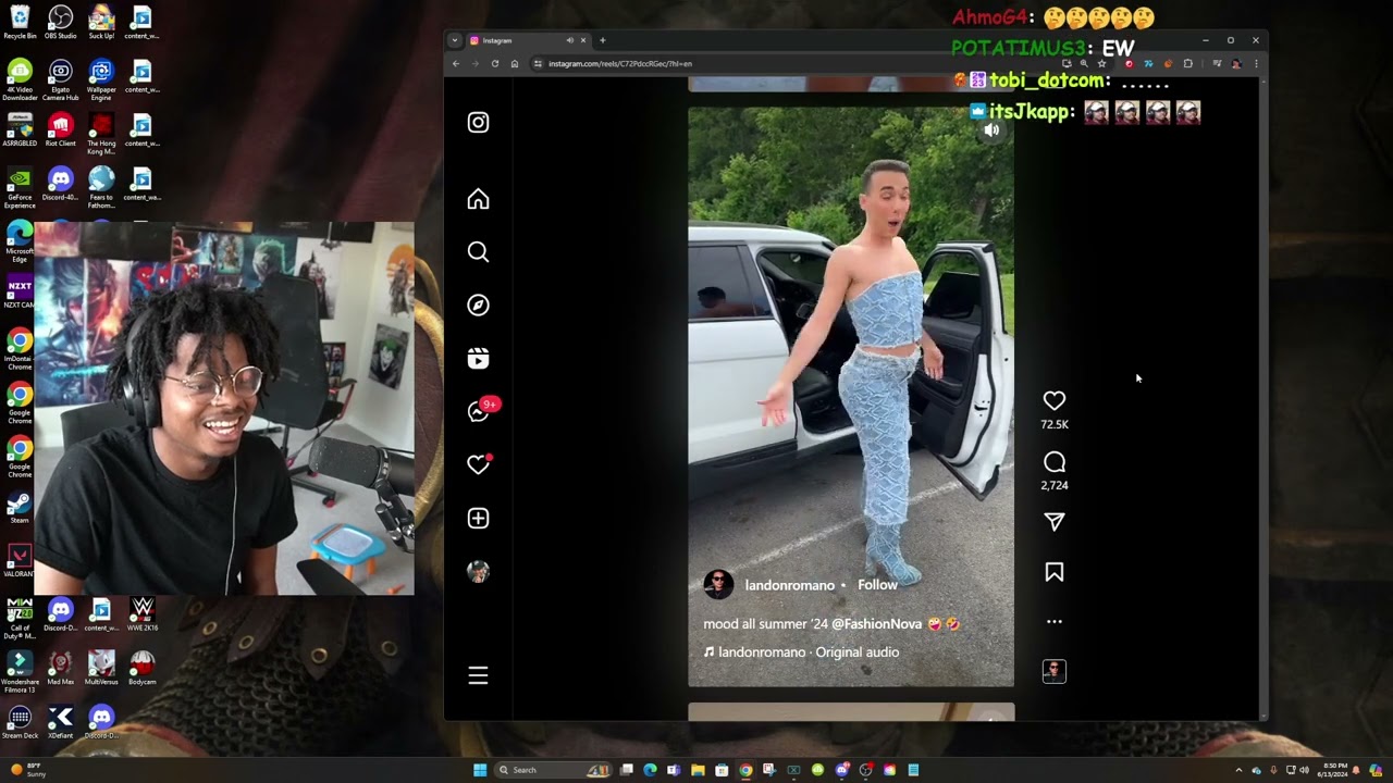 ImDOntai Reacts To Cringe IG Rells V9