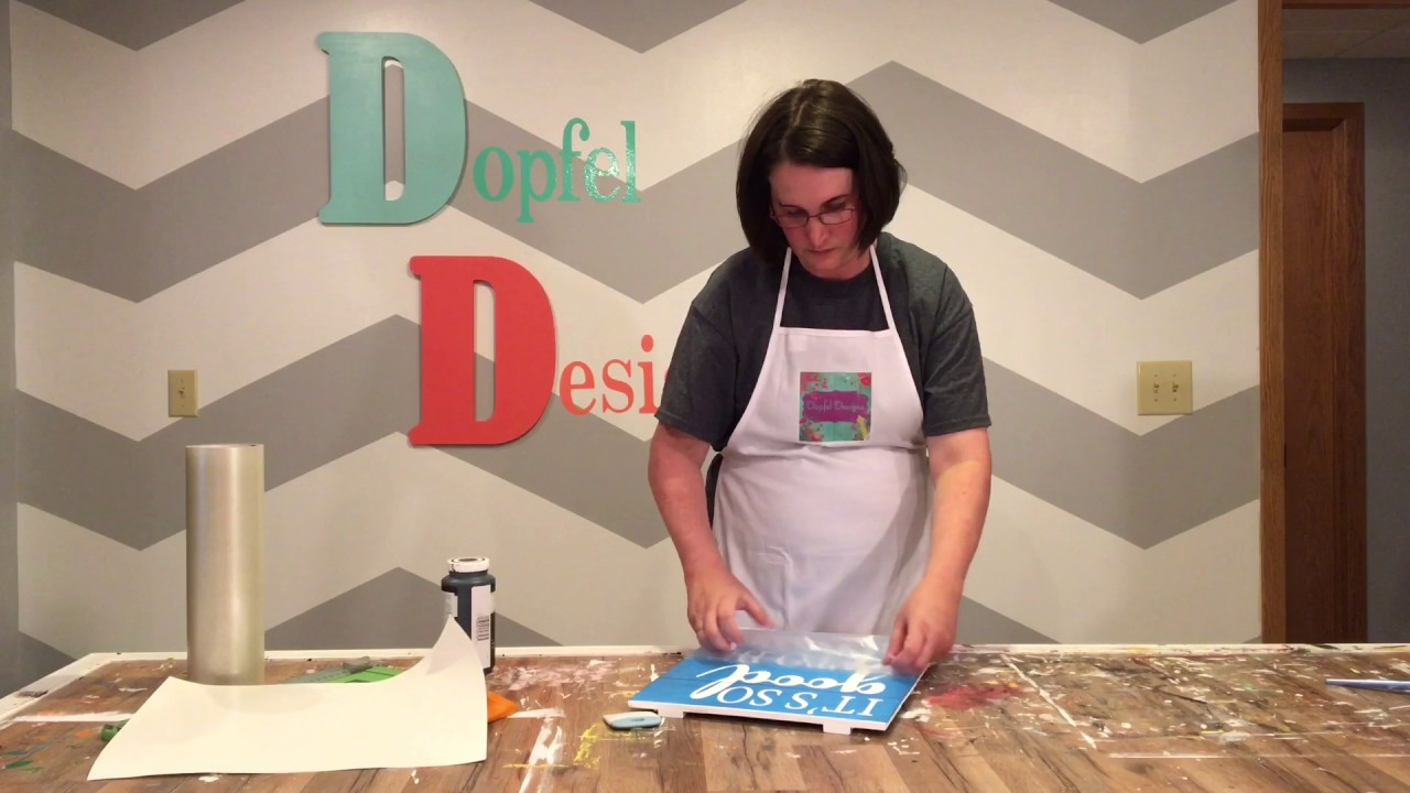 My Vinyl Direct Oramask 813 Stencil Tutorial
