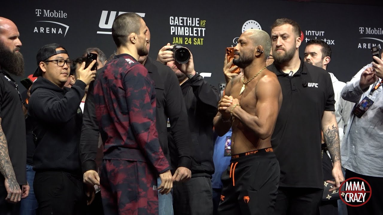 UFC 324: Umar Nurmagomedov vs. Deiveson Figueiredo Weigh in Face Off