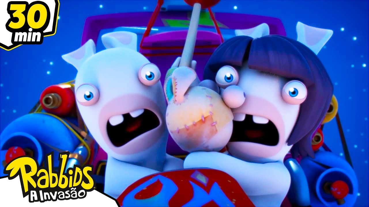 Rabbid e o Boneco Encantado |  Rabbids: A Invasão 🐰 | Desenhos animados