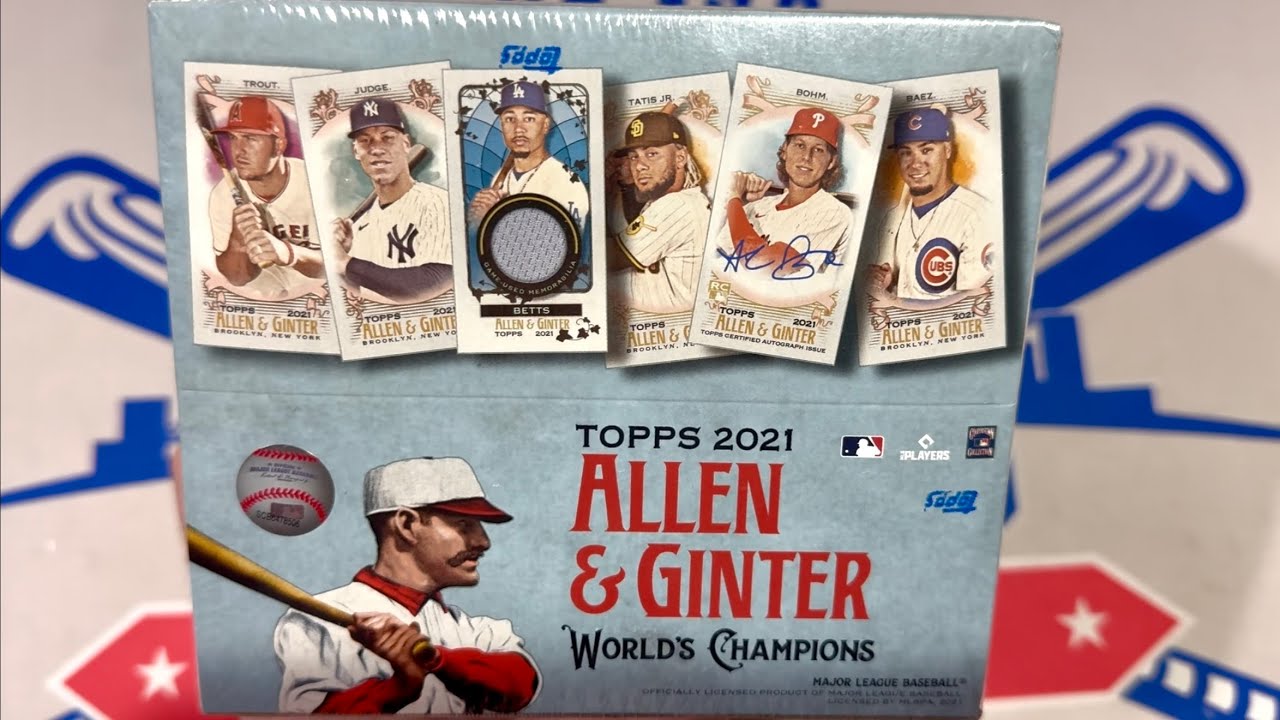Я нашла старую коробку от магазина Allen & Ginter, которую хочу распаковать! (Воспоминания по чет...