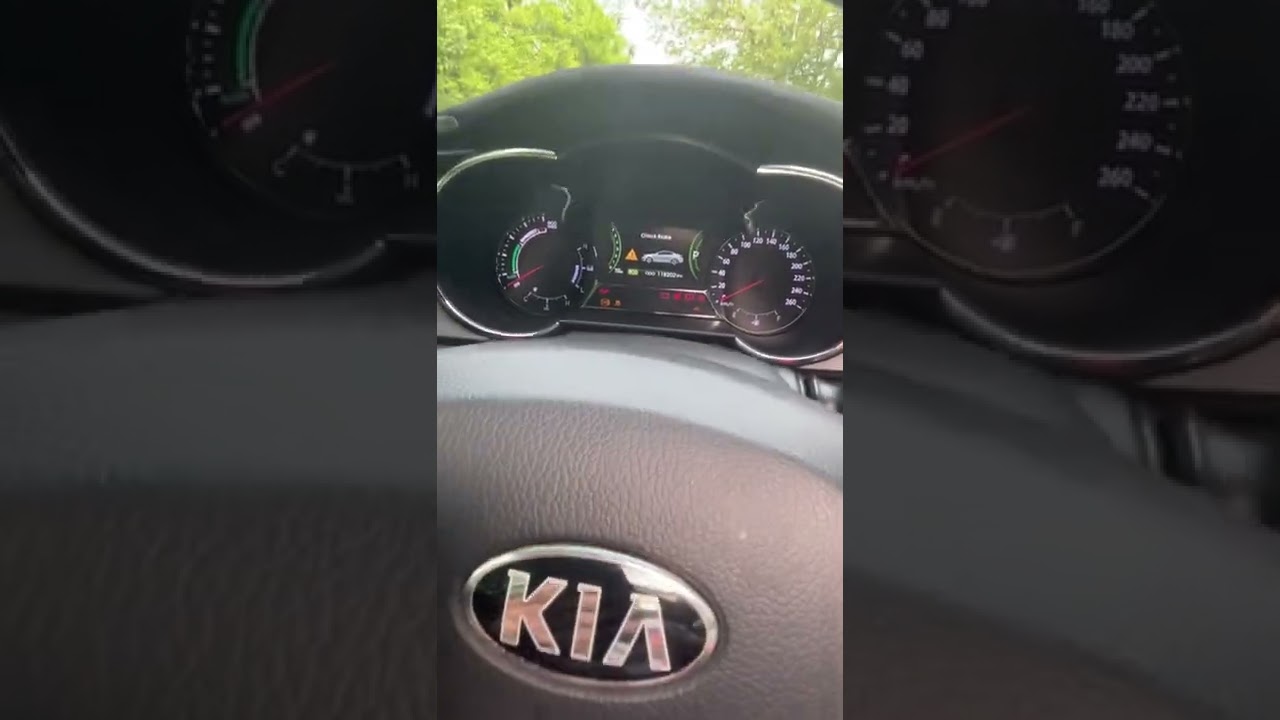 Kia Optima Hybrid dead: Check Brake (fix: jumped the 12 volt battery)