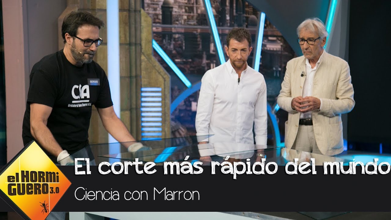 José Sacristán alucina con el corte más rápido del mundo - El Hormiguero 3.0
