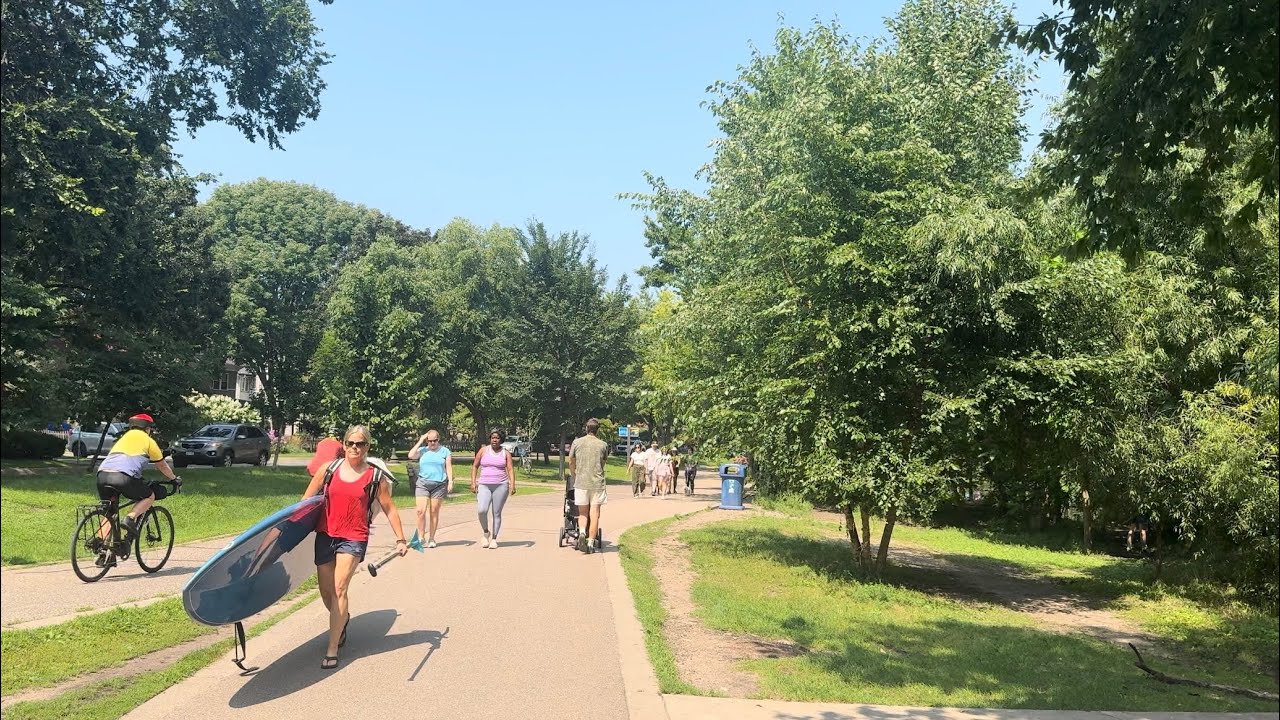 Walk Around Lake Harriet | Minneapolis, MN | August 2024 | 4K