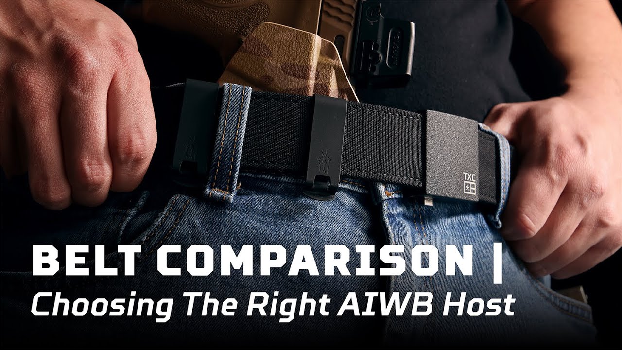 AIWB Belt Comparison: Find the Right Fit for Your Carry