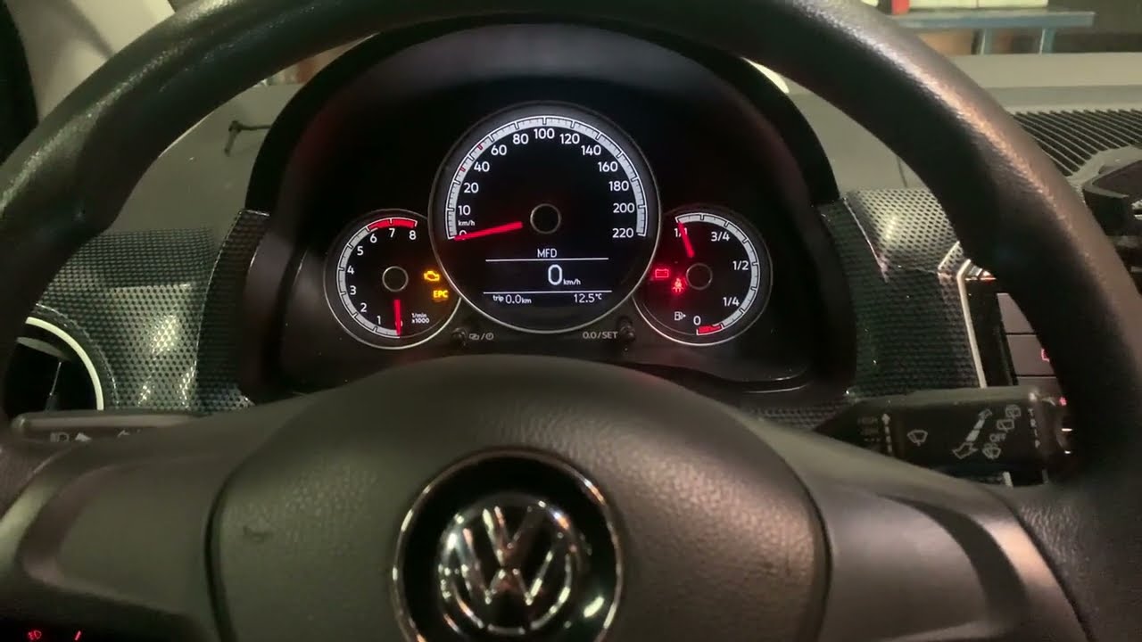 VW Up 2016 service / oil reset