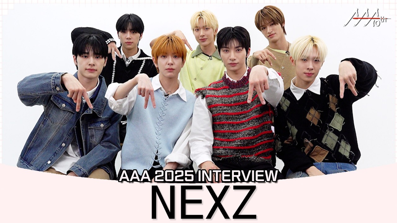 넥스지 NEXZ Exclusive Interview | AAA 2025 베스트뉴아티스트상 #넥스지 #NEXZ #AAA2025