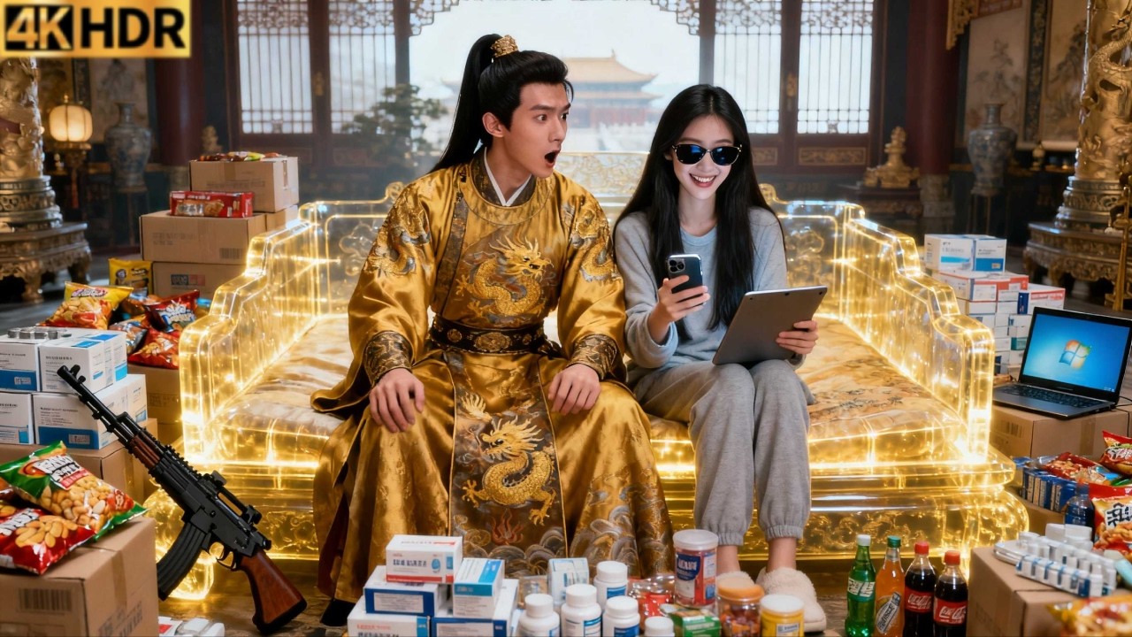 Jobless Girl's Bed Travels To Ancient Times, She Uses Modern Supplies To Save Dying Emperor!