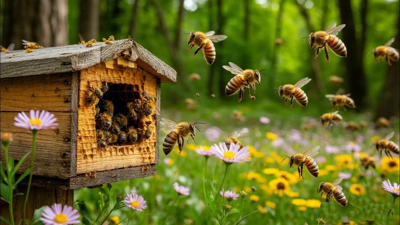 Охота на 🐝 2025 , снаряжение ловушек. (09.05.25)