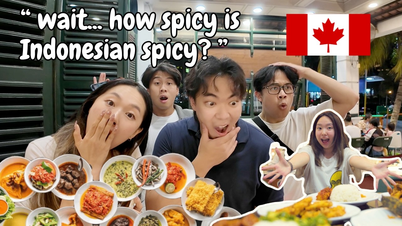 КАНАДЦЫ впервые пробуют ИНДОНЕЗИЙСКУЮ КУХНЮ!