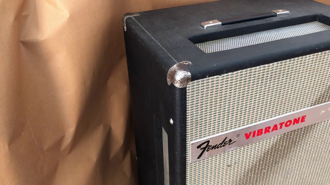 Fender Vibratone - Rhythm test