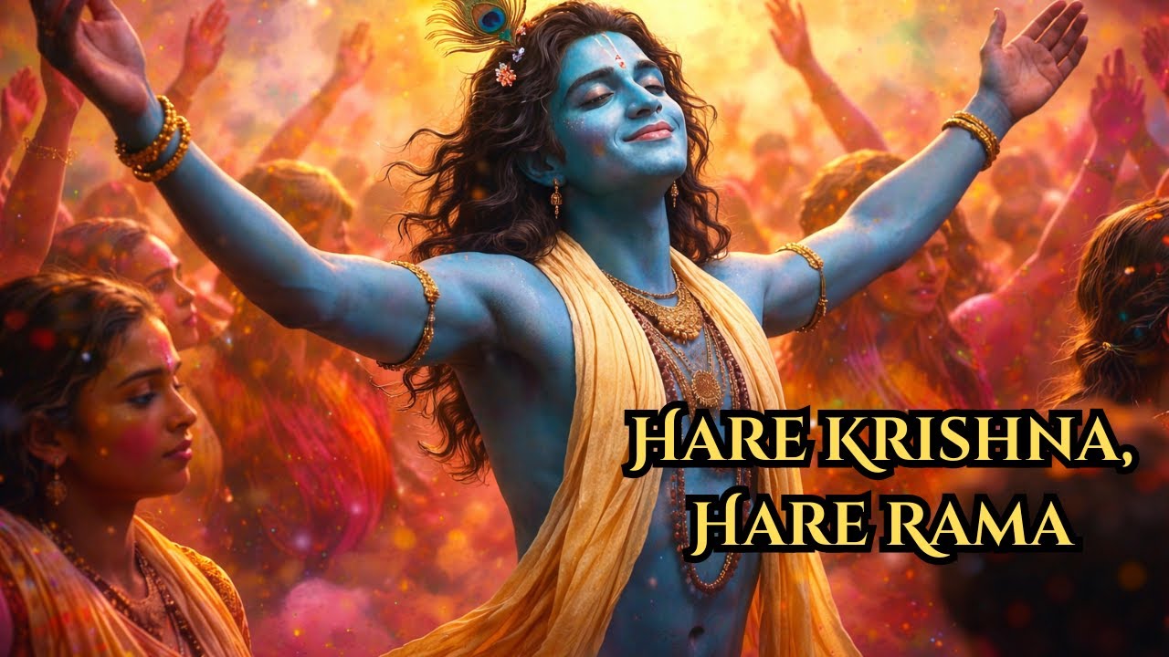 Hare Krishna Hare Rama | ISKCON Kirtan | Peaceful Mahamantra for Meditation & Devotion
