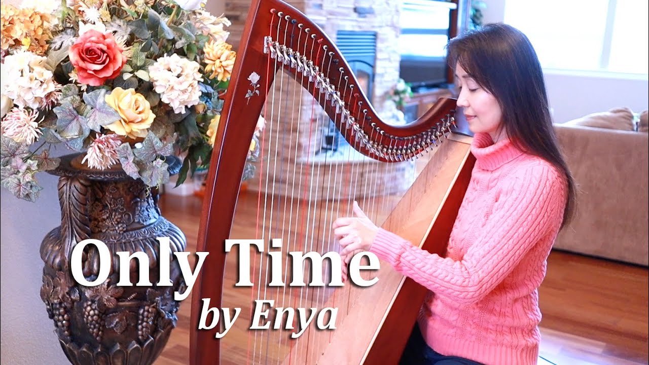 Only Time by Enya (Harp Cover 432hz) + Sheet Music