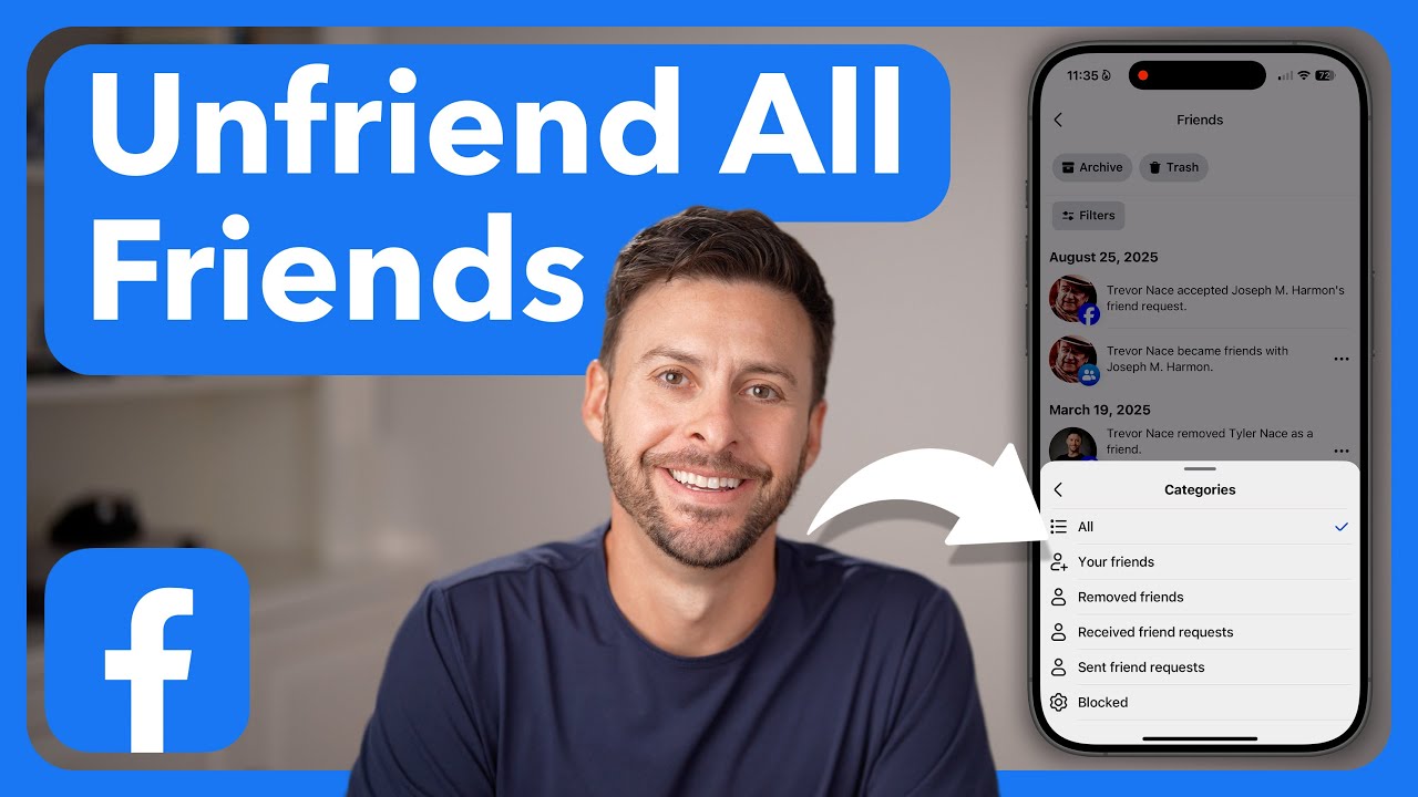 How To Unfriend All Facebook Friends