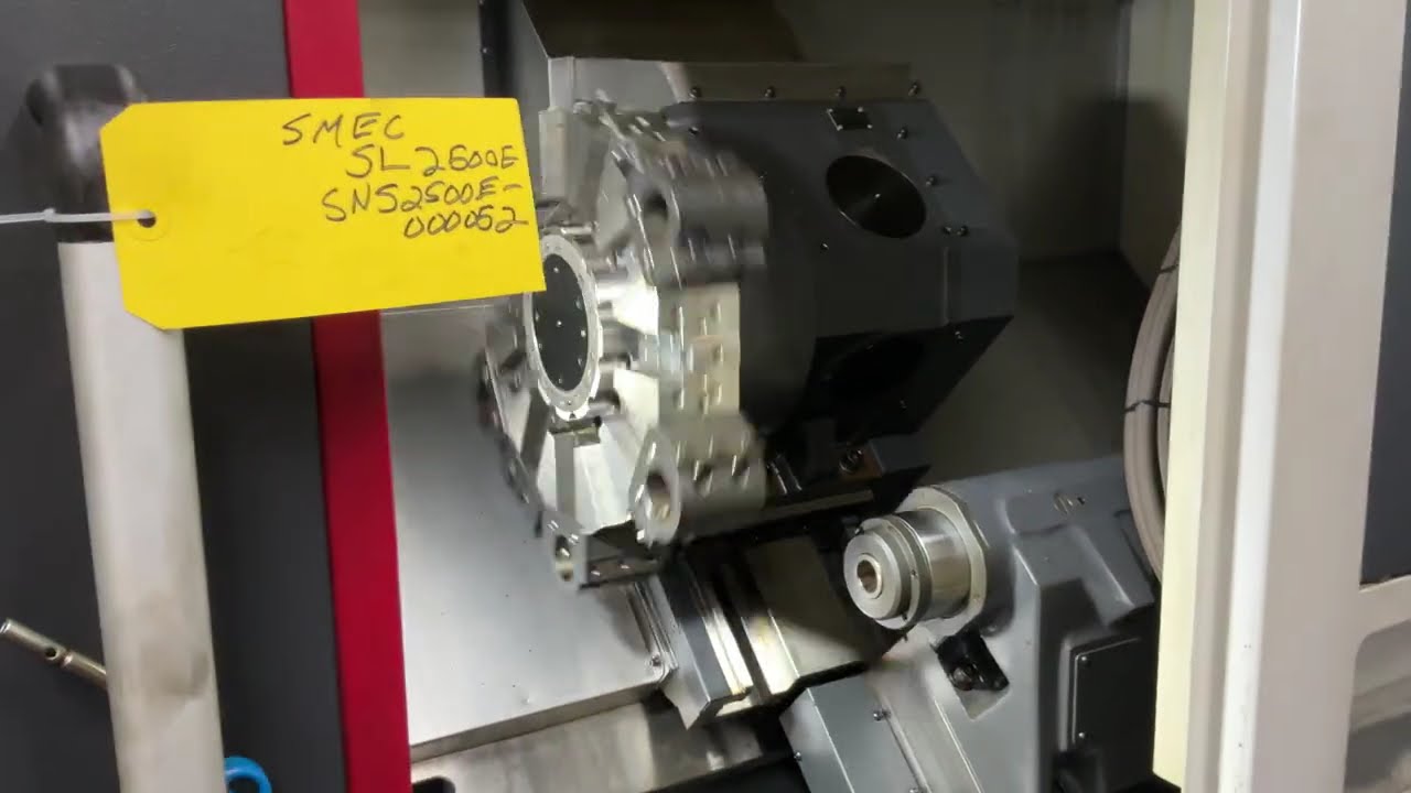2021 SMEC SL2500E CNC Turning Center for Sale | Online Auction Feb 26, 2026 | Milan, IL