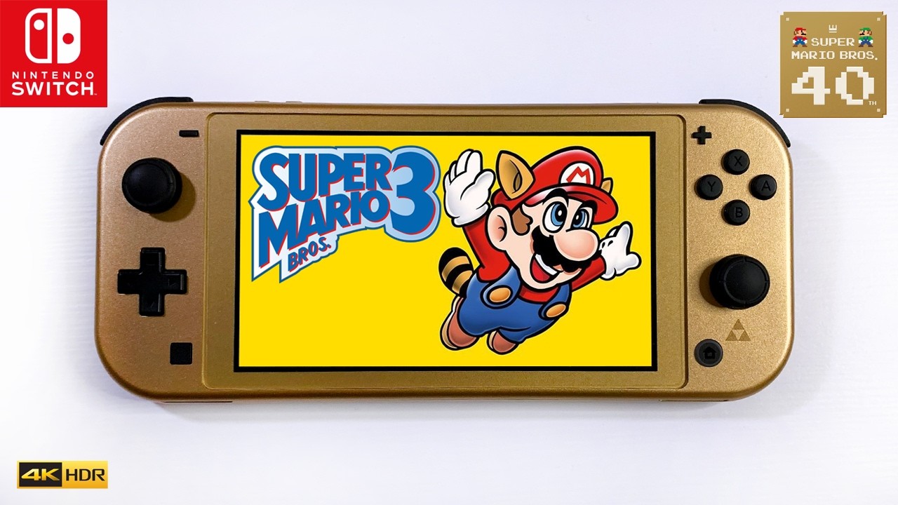 Super Mario Bros. 3 on Nintendo Switch Lite
