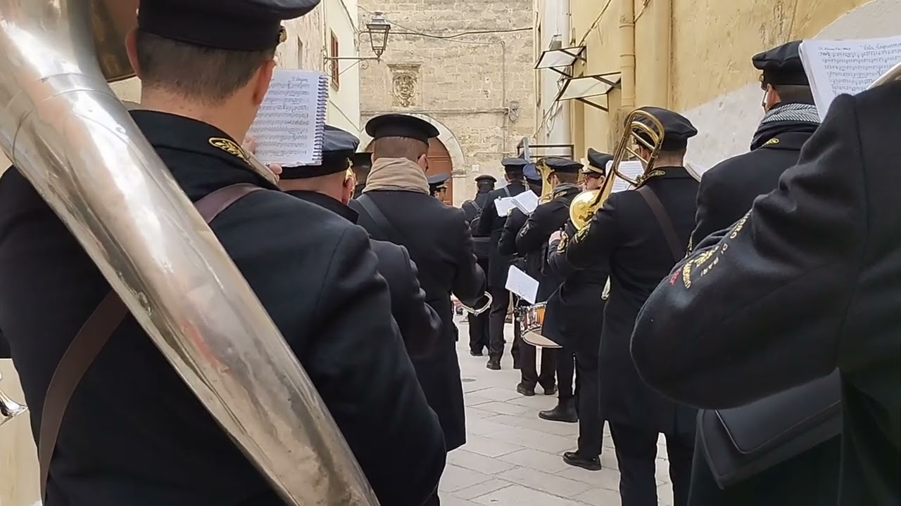 Marcia Vita Capursese banda di Sannicandro Adelfia 12/02/2023 processione di San Trifone Ortodossa.