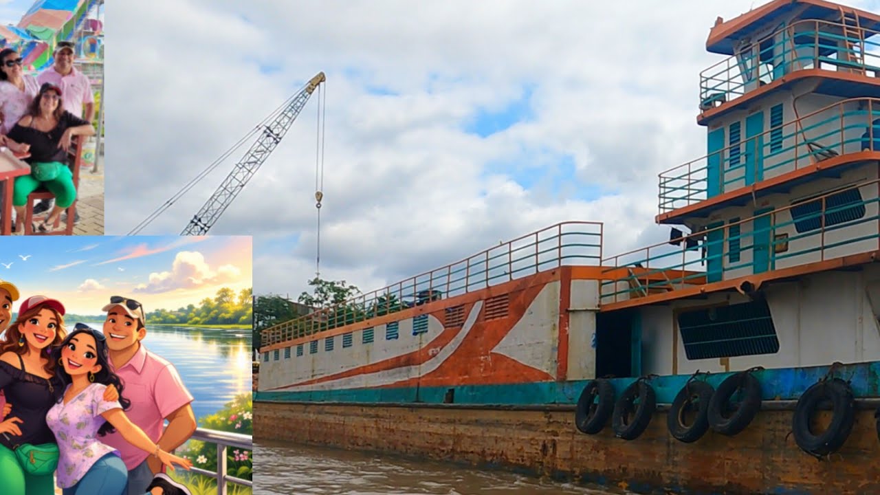 Entre cargueros y amigos seguimos disfrutando de Pucallpa. ♥️ ♥️ 