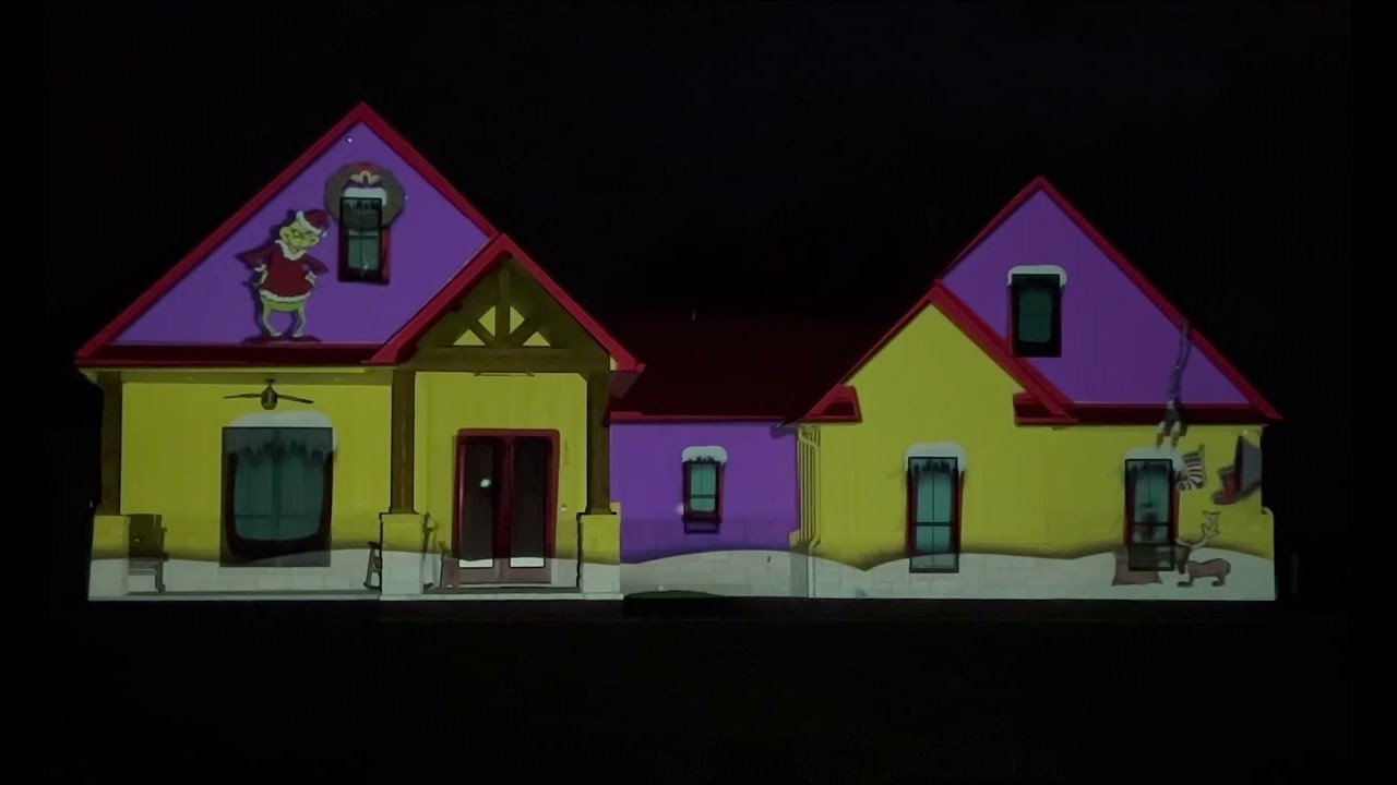 2022 “The Grinch” Projection Show - Luling Texas